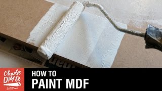 How to Paint MDF  Video 1 [upl. by Letta]