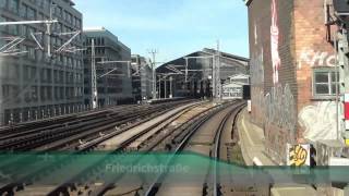 Führerstandsmitfahrt SBahn Berlin Stadtbahn Ostbahnhof  Charlottenburg HD [upl. by Salbu]