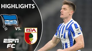 LATE DRAMA Hertha Berlin picks up vital win with late penalty  ESPN FC Bundesliga Highlights [upl. by Silin]