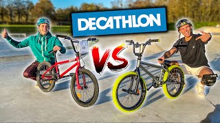 BMX DECATHLON  Le plus cher VS le moins cher  Ft scoot 2 street [upl. by Shantee946]