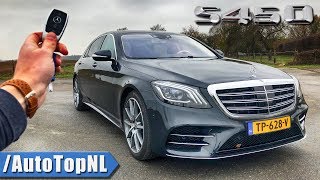 2019 MercedesBenz S Class S450 4Matic Long REVIEW POV Test Drive on AUTOBAHN amp ROAD by AutoTopNL [upl. by Malcah269]