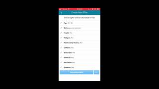 How to Adjust Search Settings on Zoosk iOS app [upl. by Yun244]