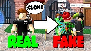 ROBLOX ADMIN TROLL ON FANS HILARIOUS [upl. by Ynnhoj]