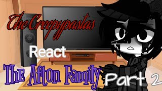 The Creepypastas React to the Afton Family 23 Morning Star Studio [upl. by Leanne]