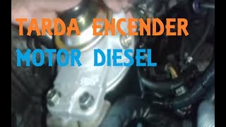 Por Que Tarda En Encender Motor Diésel De Mi Coche [upl. by Ahsimet]