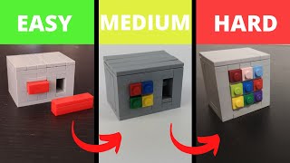 How to make 3 mini Lego Safes [upl. by Latoyia]