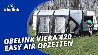 Obelink Viera 420 Easy Air Opzetten  Instructievideo  Obelink [upl. by Berget]