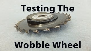 Testing the Wobble Dado Blade  woodworkweb [upl. by Rabbaj]