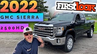 FIRST LOOK 2022 GMC Sierra 2500HD [upl. by Argella]