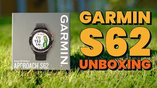 Garmin S62 unboxing  Why I go from Arccos Caddie to Garmin [upl. by Eiaj]