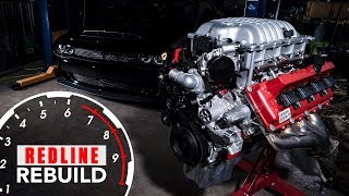 Engine build timelapse 840hp Dodge Demon Hemi V8  Redline Rebuilds  S3E1 [upl. by Notnirt858]