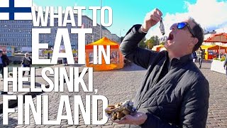 What to Eat in Helsinki Finland  SAM THE COOKING GUY [upl. by Shuman695]