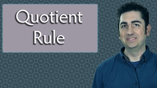 The Quotient Rule Calculus [upl. by Kaufman]