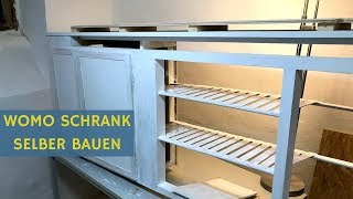 Wohnmobil Selbstausbau Schrank bauen leicht gemacht [upl. by Swihart]