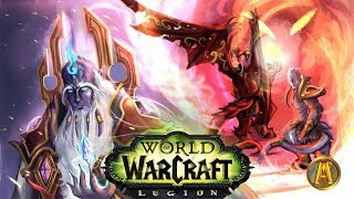 Sargeras Recruits Archimonde amp Kiljaeden Cutscene WoW Legion 73 [upl. by Ahsratan]