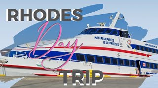 Marmaris To Rhodes Day Trip  Marmaris 2022  Part 2  Tanya Vlogs UK [upl. by Namurt]