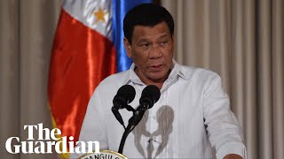 Philippines president admits extrajudicial killings [upl. by Marni]