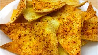 How to make TORTILLA CHIPS [upl. by Esinaj]