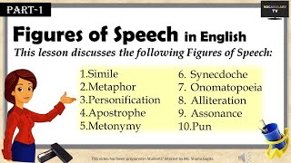 Top22 Figures of Speech in English Part1 [upl. by Nnyleimaj]