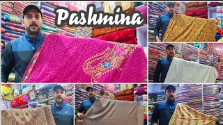 Kashmiri Pashmina Shawls at Surya Handlooms Jammu  All India Delivery [upl. by Ajnot744]