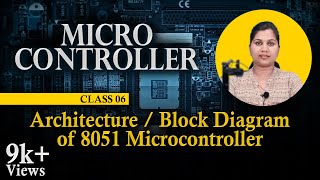 Architecture  Block Diagram of 8051 Microcontroller  Microcontroller and Its Applications [upl. by Jereld]