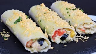 CANELONES de VERANO receta sin horno [upl. by Gentry]