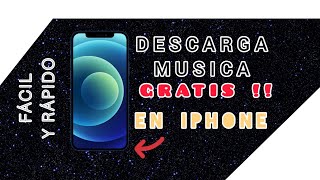 Descarga musica en iPhone gratis [upl. by Iniretake]