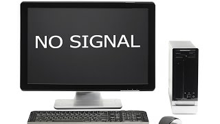 How to solve no signal problem showing in monitorHD [upl. by Bond]