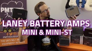 Laney Mini amp Mini ST Battery Powered Amps  Review amp Demo [upl. by Maxwell116]