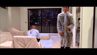 American Psycho  Funny Raincoat Scene [upl. by Iinden]