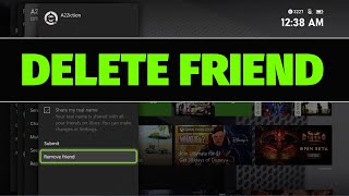 How do you Delete Friends off Xbox One  Xbox One S  Xbox One X [upl. by Krys]