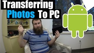 How to transfer photos from an Android smartphone or tablet to a PC [upl. by Yehs]