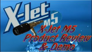 Xjet M5 Product Review amp Demo  XJet softwash hypo nozzle driveway and patio cleaning [upl. by Ferrell521]