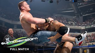 FULL MATCH John Cena vs Batista SummerSlam 2008 [upl. by Inaboy295]