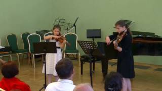 Violinki I Pleyel Duet Op8 nr 6 Romanza Andante [upl. by Odoric671]