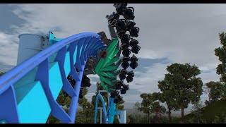 Thunderbird  Intense Launched Wing Coaster  HD POV  Holiday World [upl. by Iggem73]