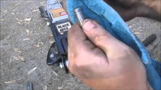 How To Fix A Leaky Floor Jack [upl. by Niroc507]