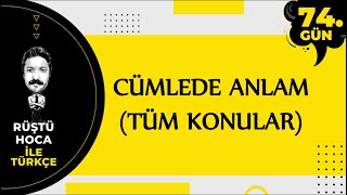 Cümlede Anlam  FULL  RÜŞTÜ HOCA [upl. by Ellasal]