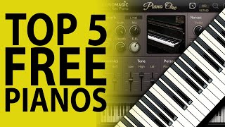 Top 5 Free Piano VST Instrument Plugins [upl. by Netty]