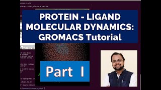 Molecular Dynamics Tutorial  ProteinLigand Complex GROMACS  PART 1 [upl. by Malim]