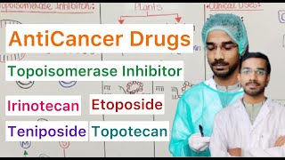 Topoisomerase Inhibitor  Irinotecan  Topotecan  Etoposide  Teniposide [upl. by Auohp]