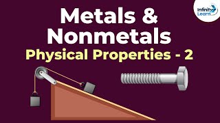 Metals and Nonmetals Physical Properties  Part 2  Dont Memorise [upl. by Elladine]