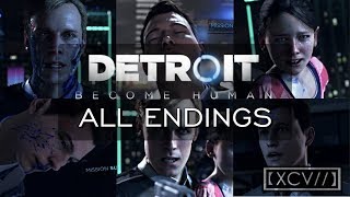 Detroit Become Human · The Hostage Mission  ALL ENDINGS [upl. by Annyahs]