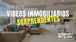 🎥 Cómo hacer Vídeos Inmobiliarios Sorprendentes fácil y en minutos [upl. by Ahtnamas]