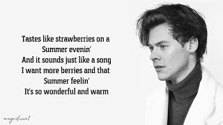 Harry Styles  Watermelon Sugar Lyrics [upl. by Louie146]