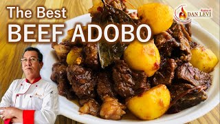 The Best BEEF ADOBO Recipe  Masarap na ADOBONG BAKA [upl. by Airekal]