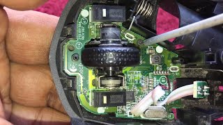 Logitech wireless mouse servicing repair disassembly English USA UK Canada Australia Germany [upl. by Stefanac]