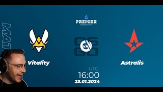 Vitality VS Astralis  ohnePixel Reacts [upl. by Allimrac577]