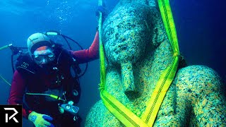 Divers Find Lost Egyptian City Underwater [upl. by Blalock82]