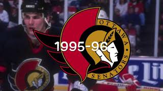 Ottawa Senators Goal Horn History [upl. by Niliac484]